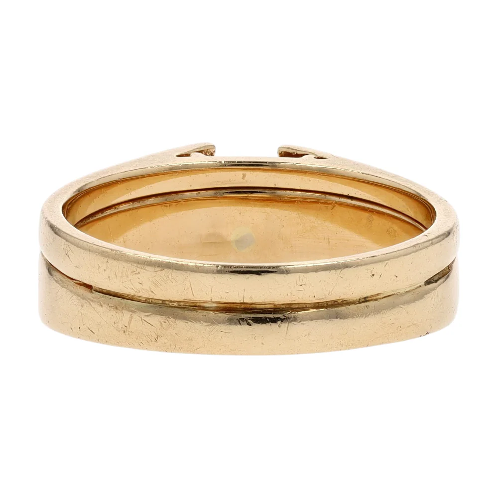 1/2 ctw 14K Yellow Gold Diamond Engagement Ring - Image 3