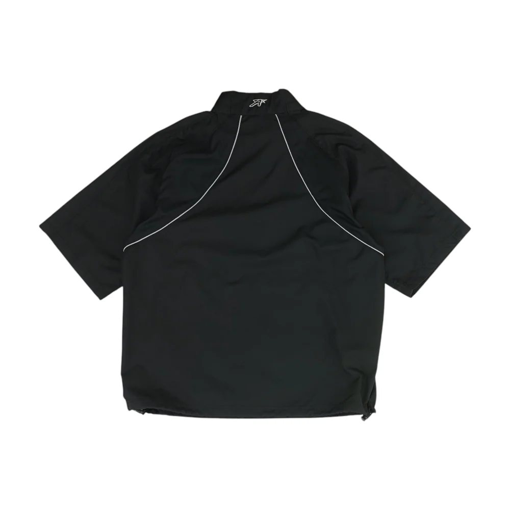 Black Solid 1/4 Zip Pullover - Image 2