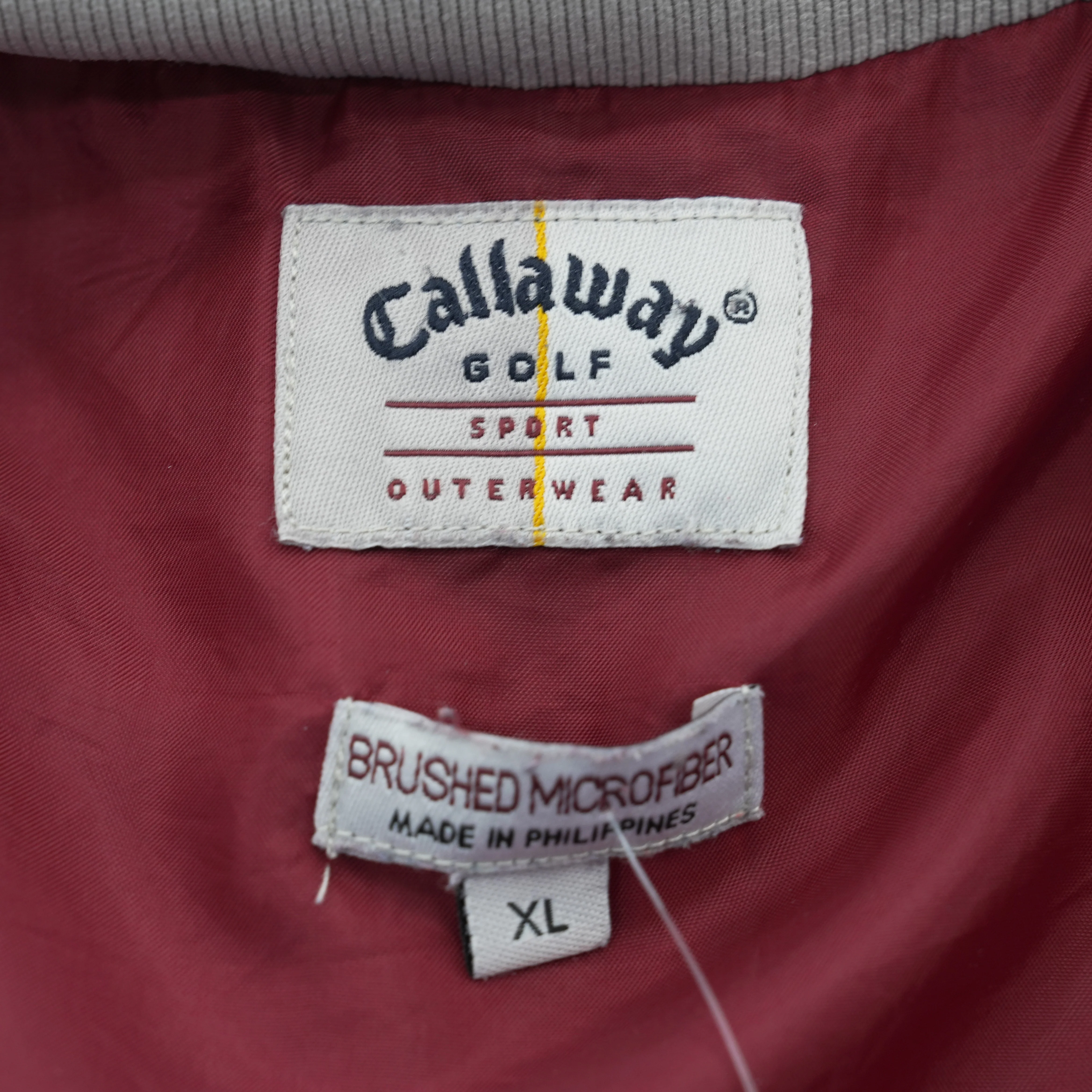 Vintage Red Solid 1/4 Zip Pullover - Image 3