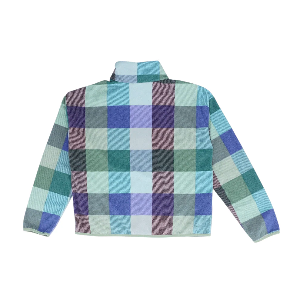 Multi Check 1/4 Zip Pullover - Image 2