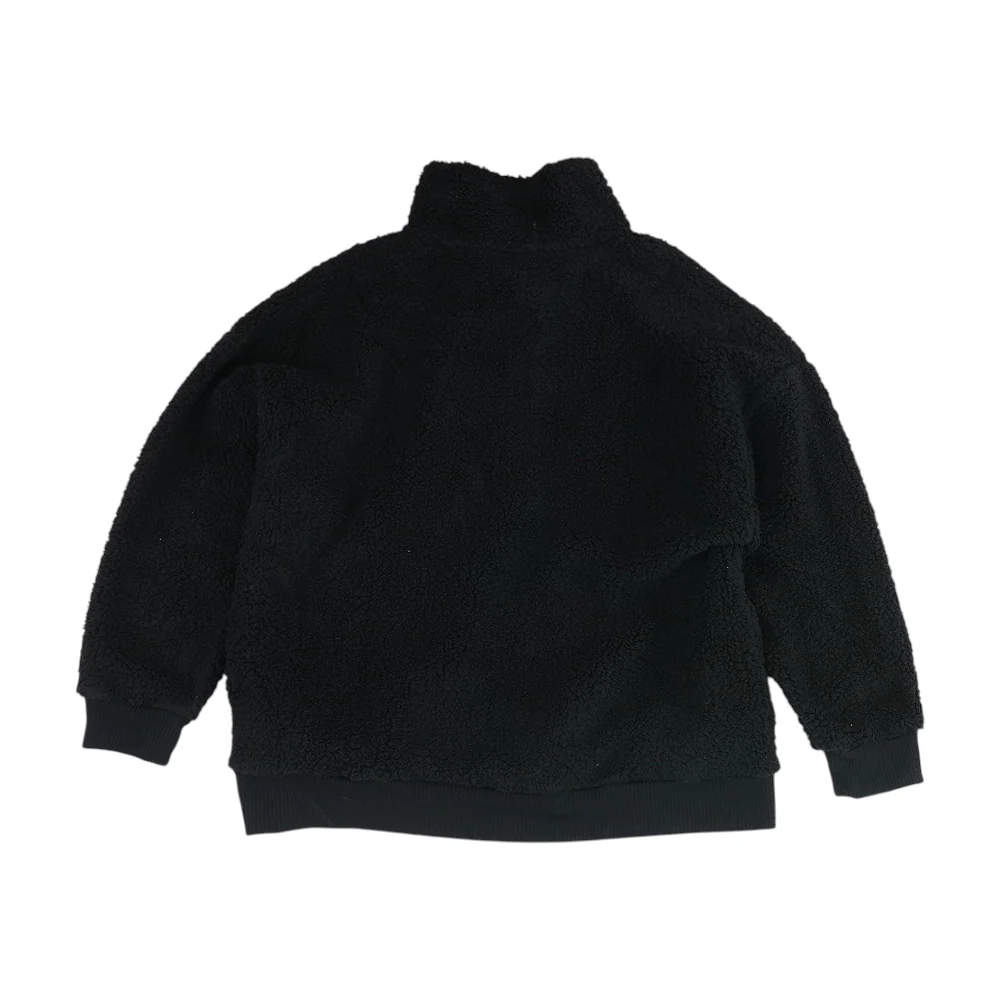 Navy Solid 1/4 Zip Pullover - Image 2