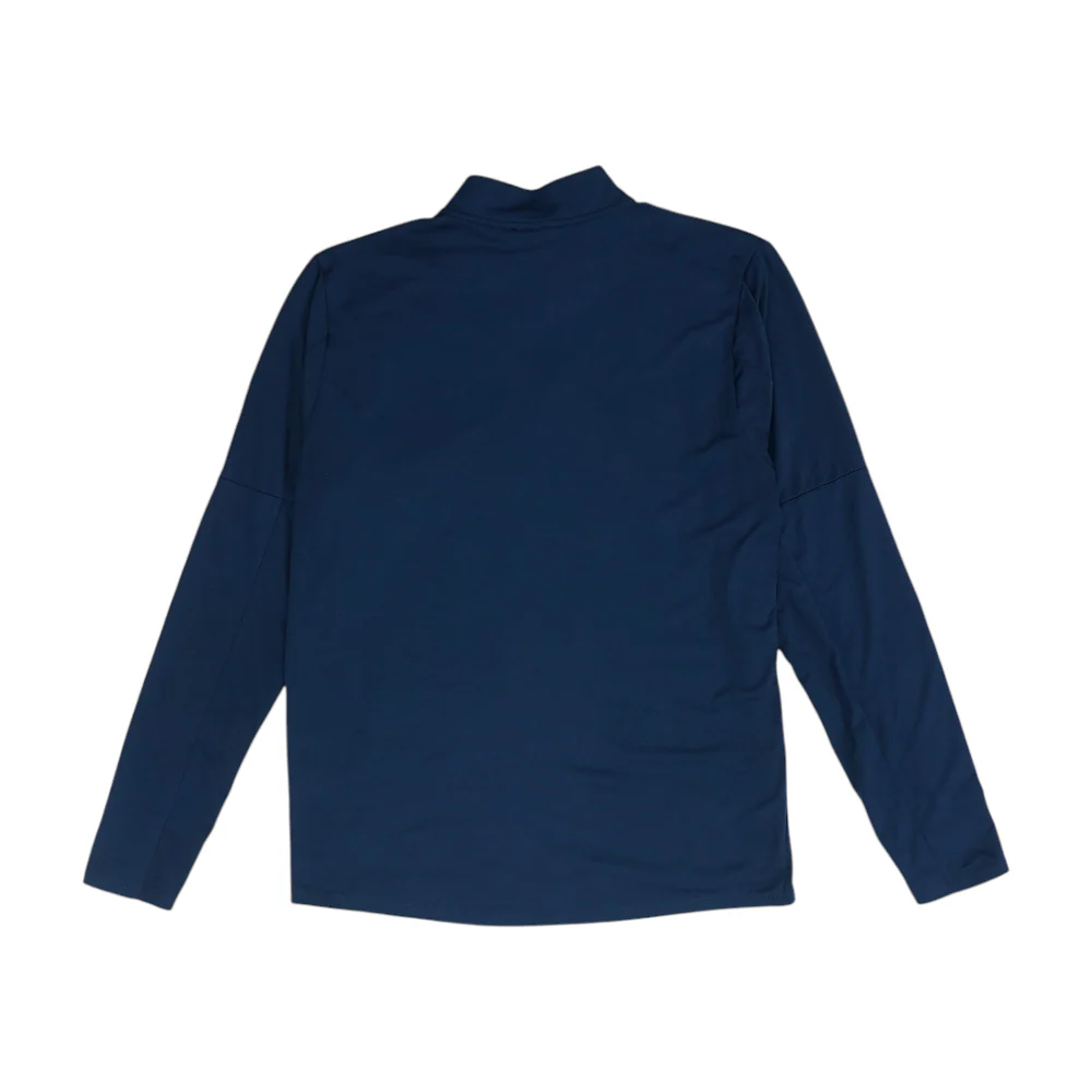 Navy Solid 1/4 Zip Pullover - Image 2