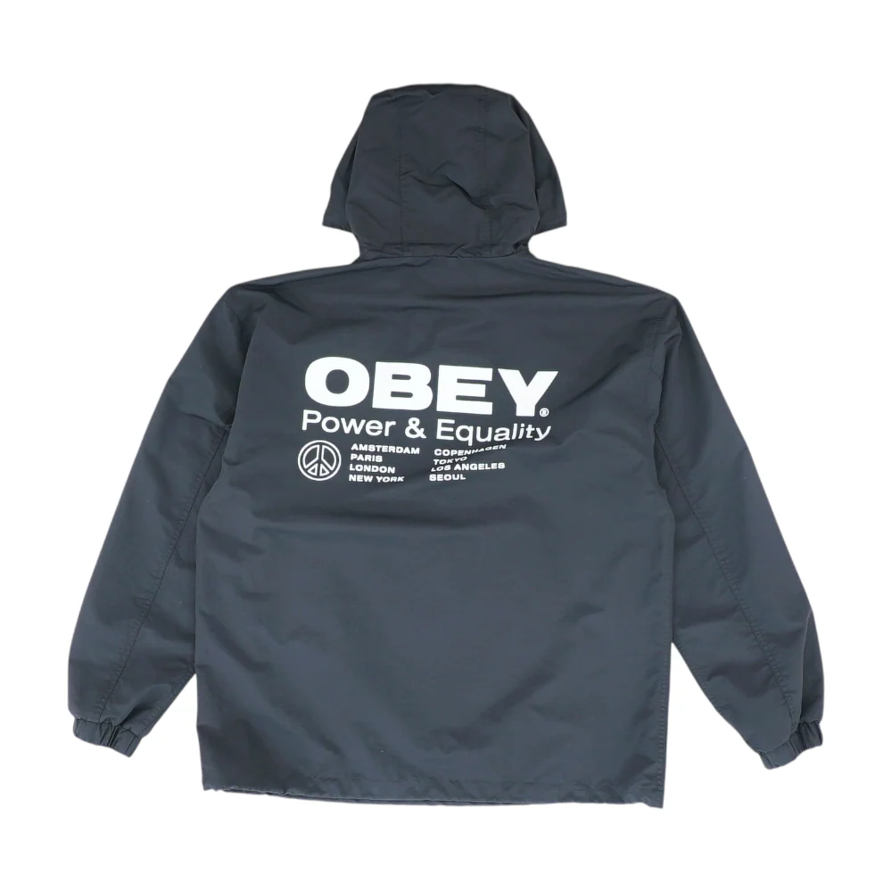 Black Solid 1/4 Zip Pullover - Image 2