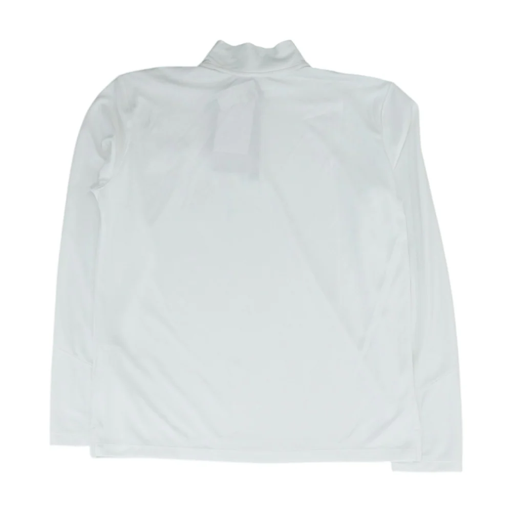 White 1/4 Zip Pullover - Image 2