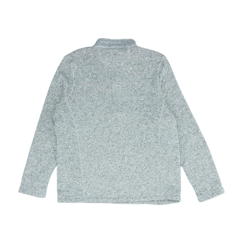 Gray Solid 1/4 Zip Pullover - Image 2