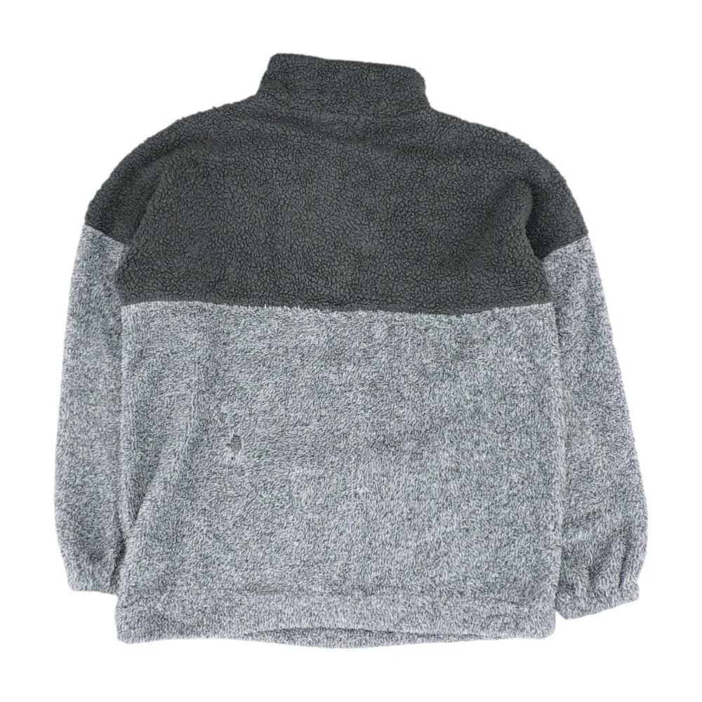 Gray Color Block 1/4 Zip Pullover - Image 2