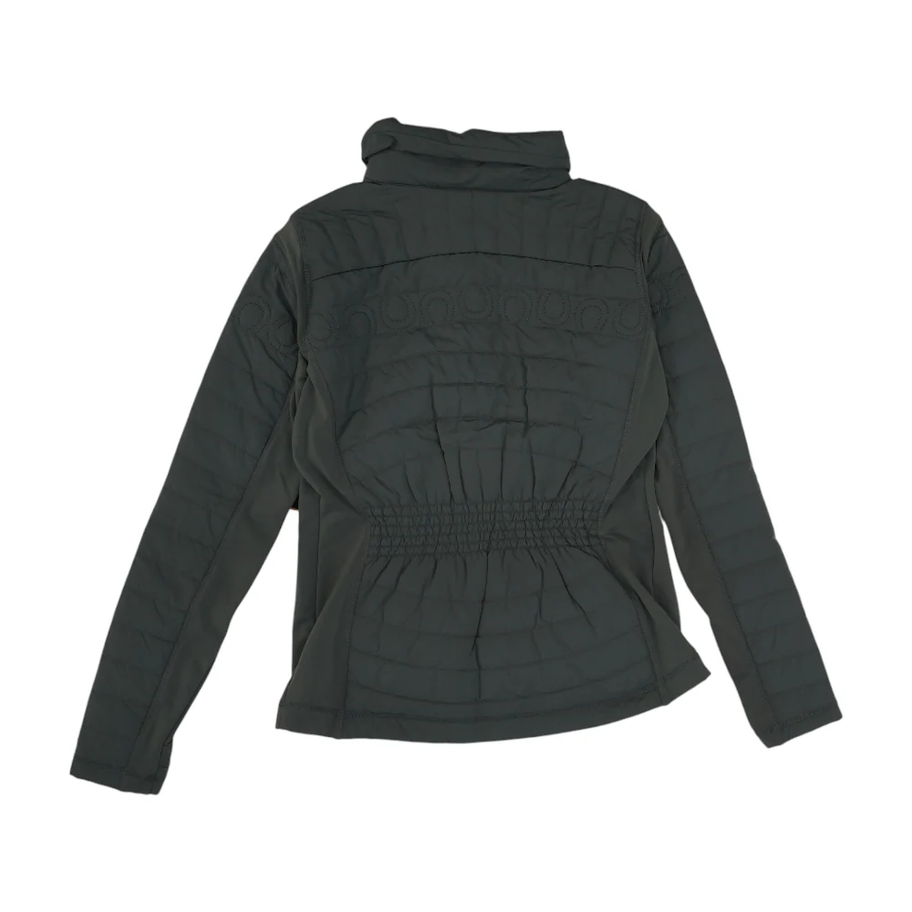 Gray Solid 1/4 Zip Pullover - Image 2