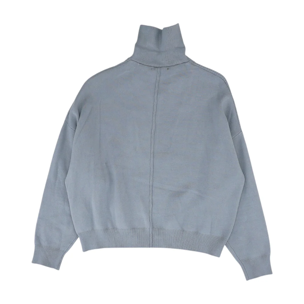 Gray 1/4 Zip Sweater - Image 2