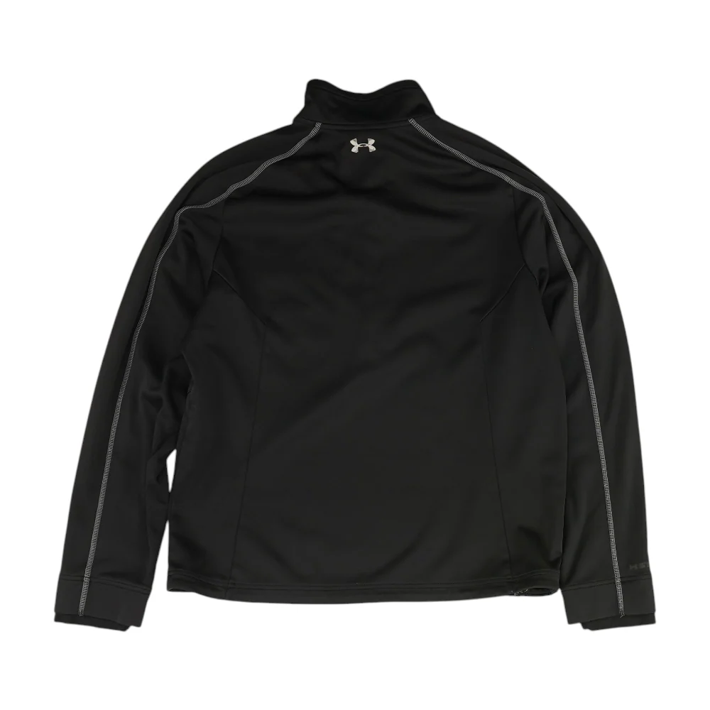 Black Solid 1/4 Zip Pullover - Image 2