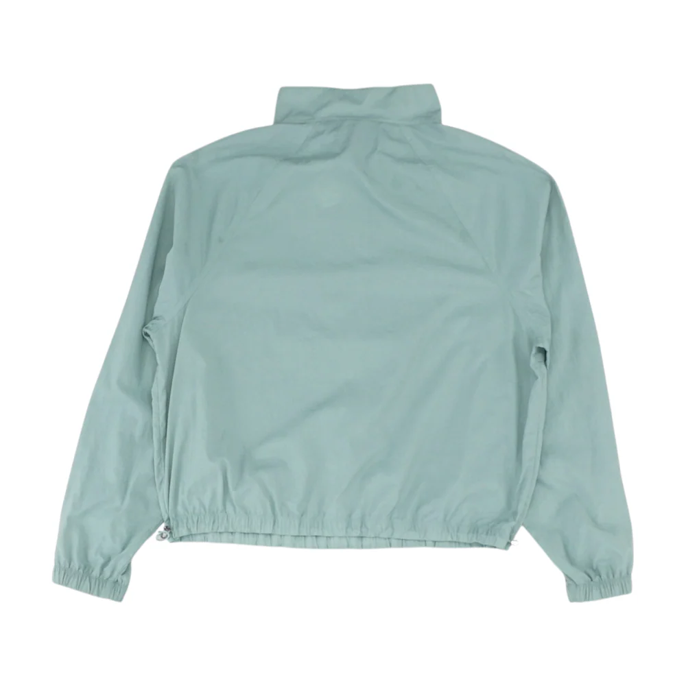 Green Solid 1/4 Zip Pullover - Image 2