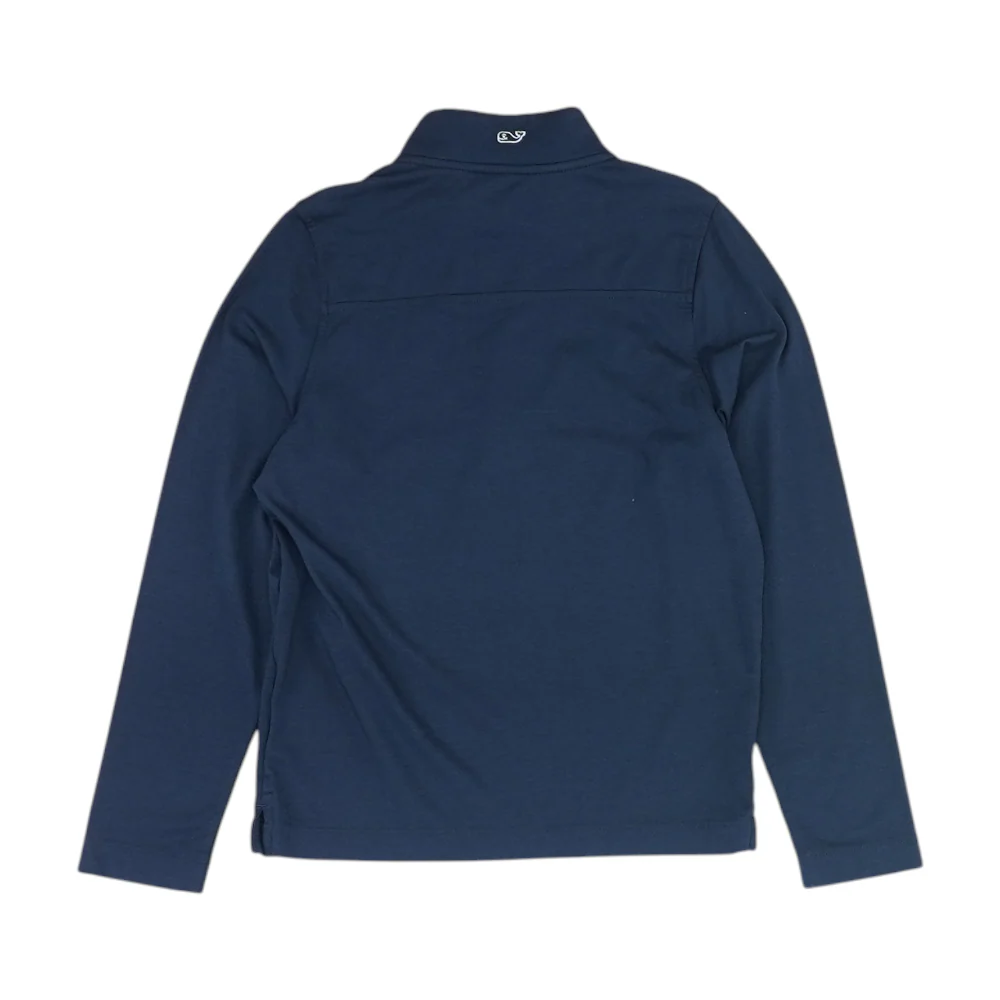 Navy 1/4 Zip Pullover - Image 2
