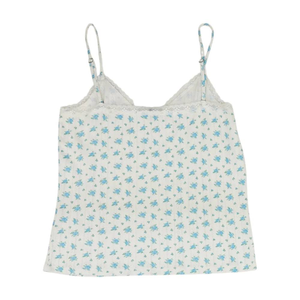 White Floral Blouse - Image 2