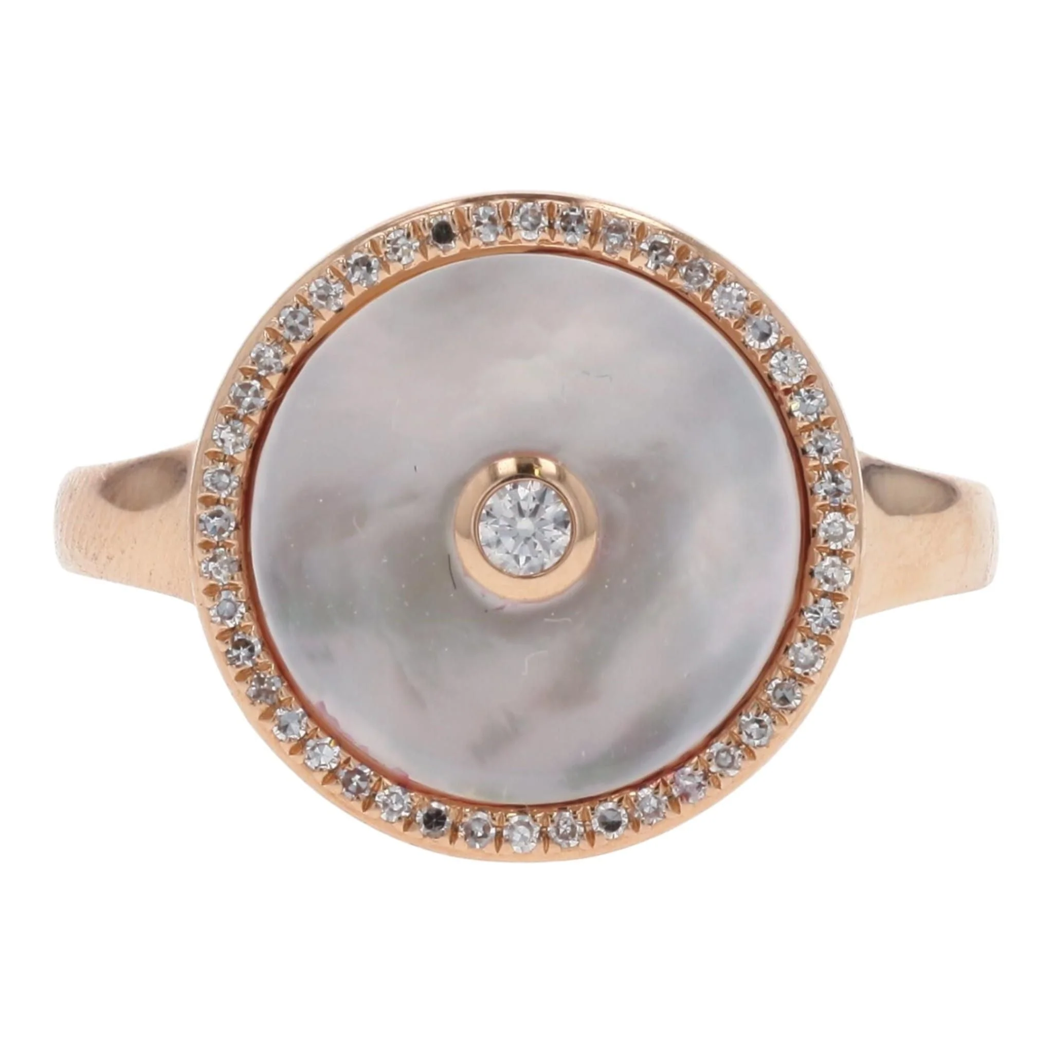1/10 ctw 14K Rose Gold Statement Ring