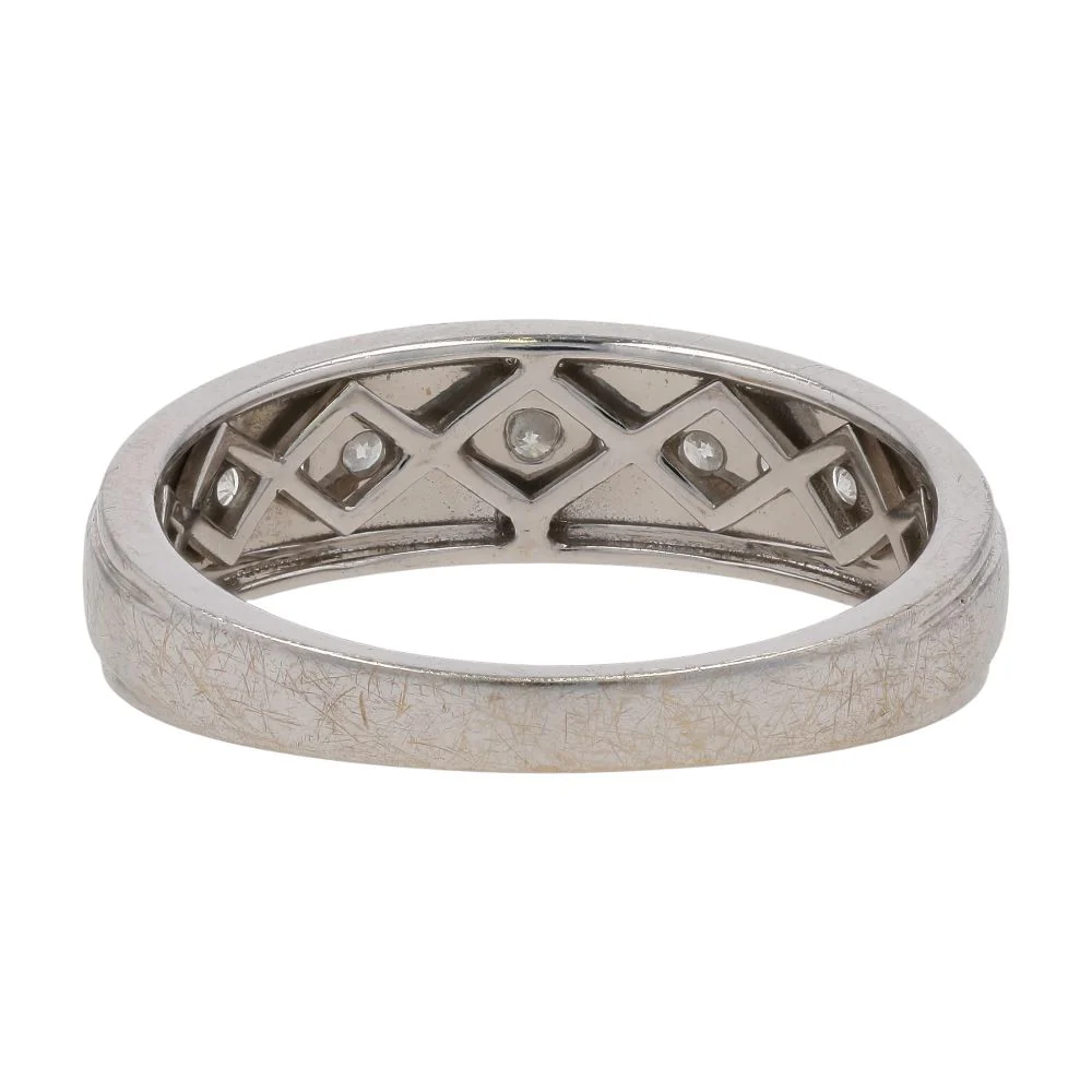 .40 ctw 10K White Gold Diamond Band Ring - Image 3