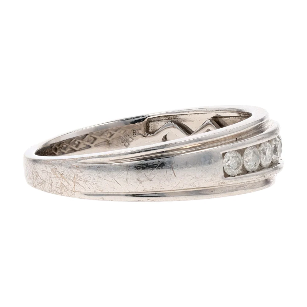 .40 ctw 10K White Gold Diamond Band Ring - Image 9