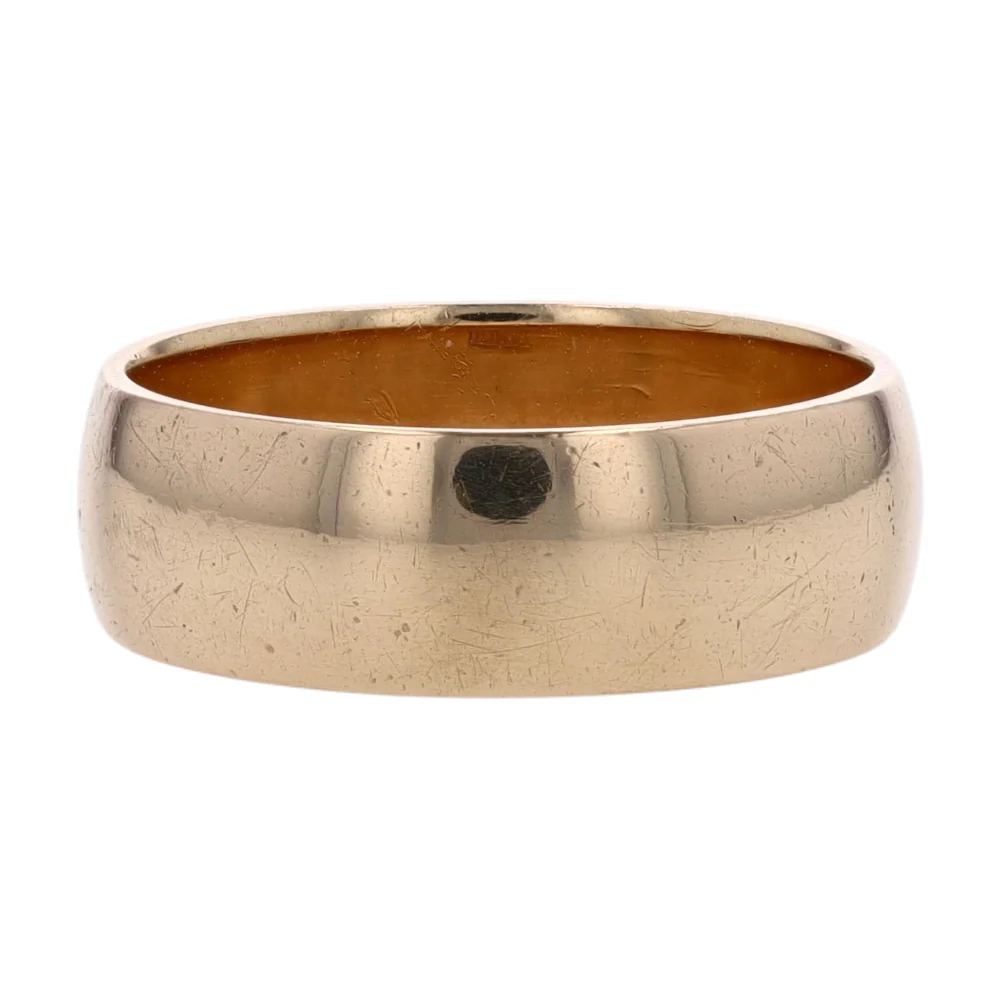 10K Yellow Gold Band Ring - Image 2