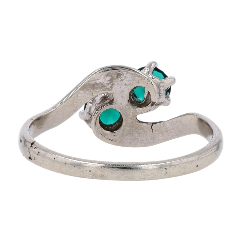 10K White Gold Fashion Ring - Image 3