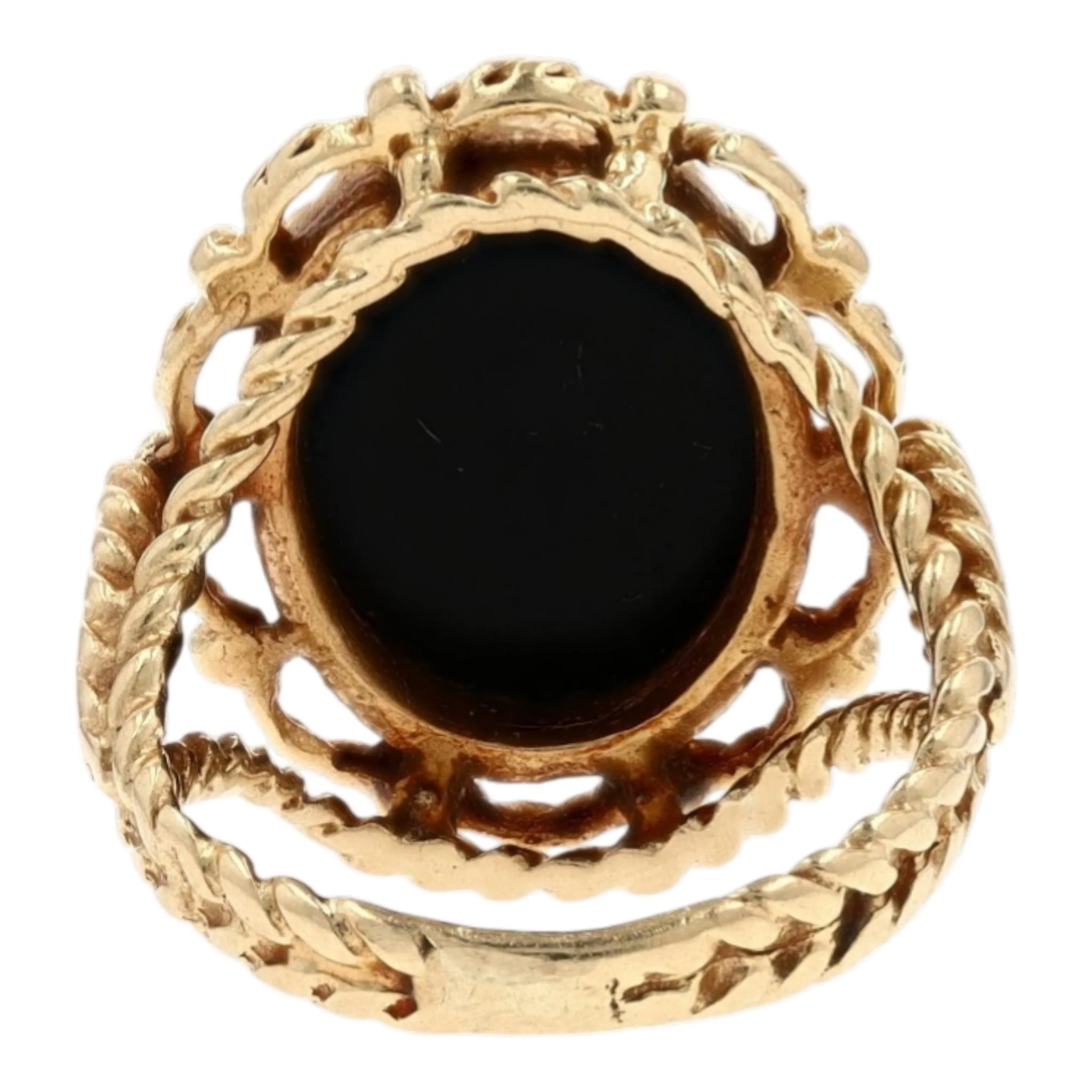 14K Yellow Gold Fashion Ring - Image 3