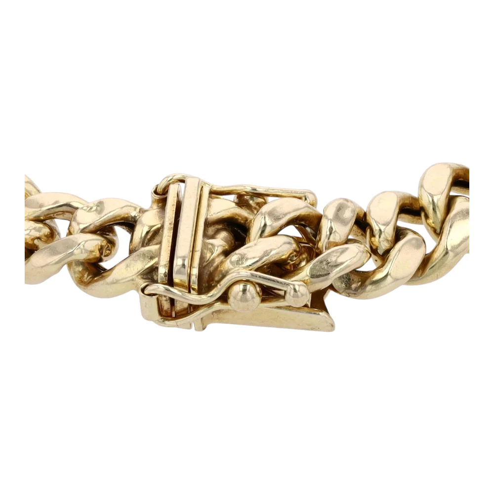 14K Yellow Gold Chain Bracelet - Image 2