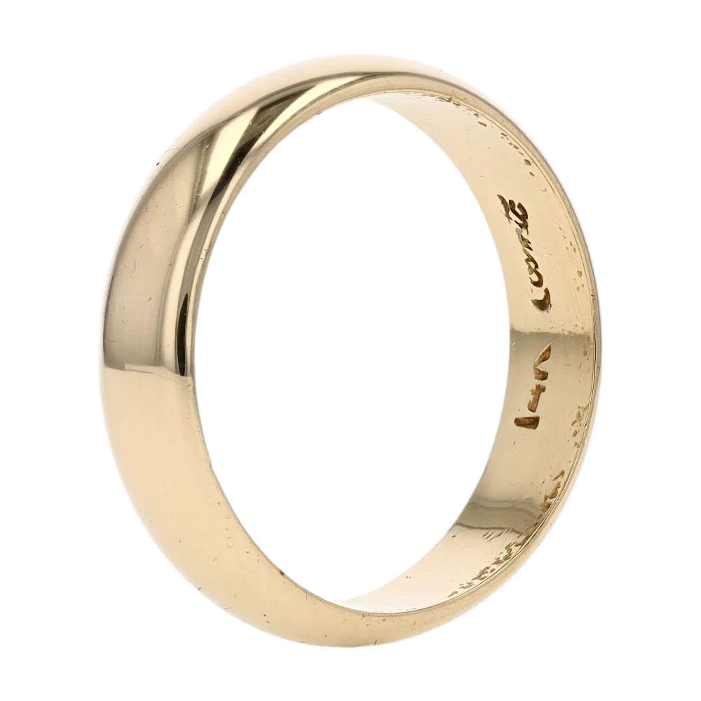 14K Yellow Gold Band Ring - Image 3