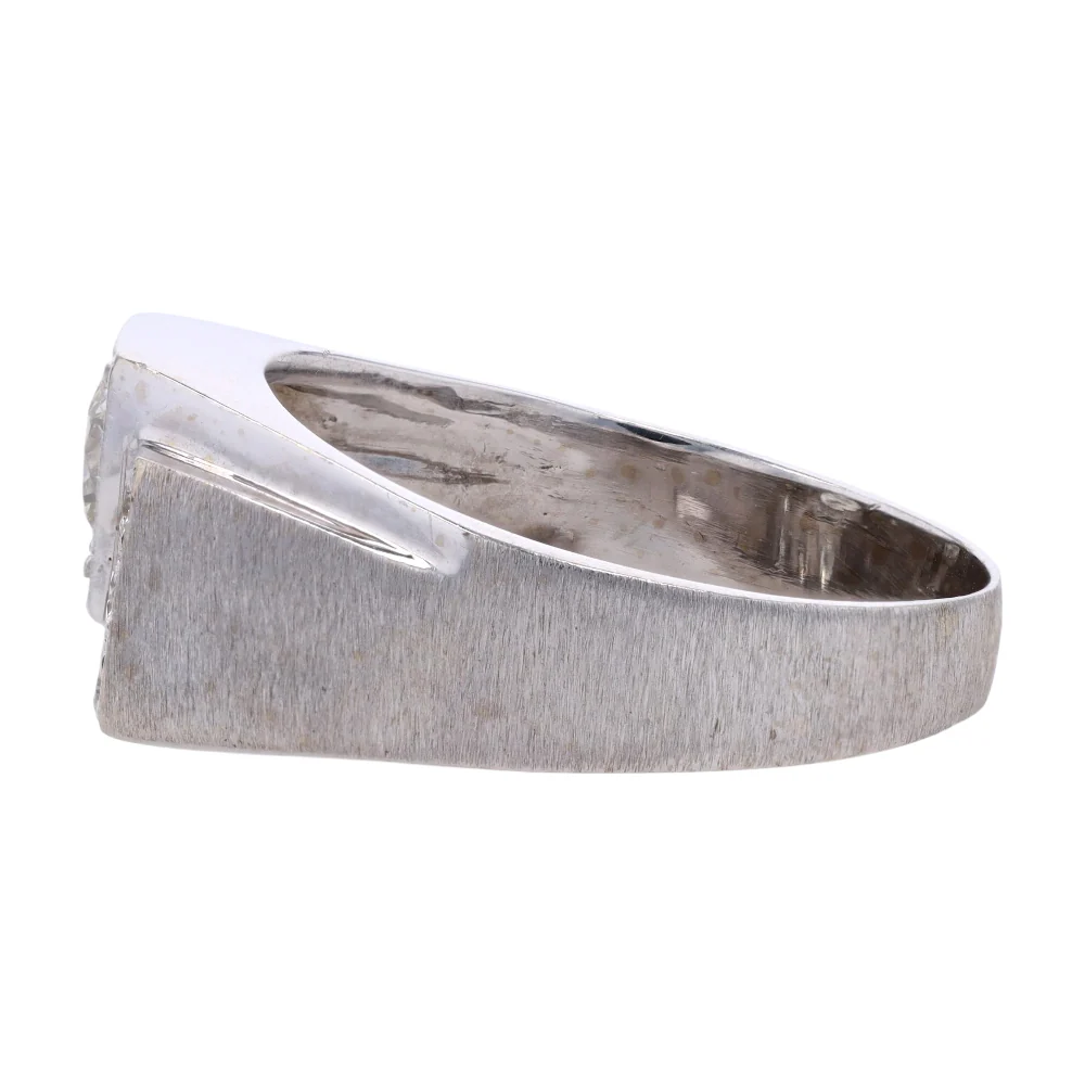 9/10 ctw 14K White Gold Diamond Fashion Ring - Image 2
