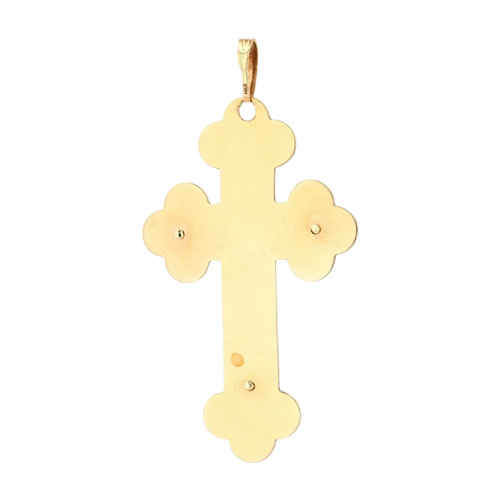 14K Yellow Gold Pendant - Image 2