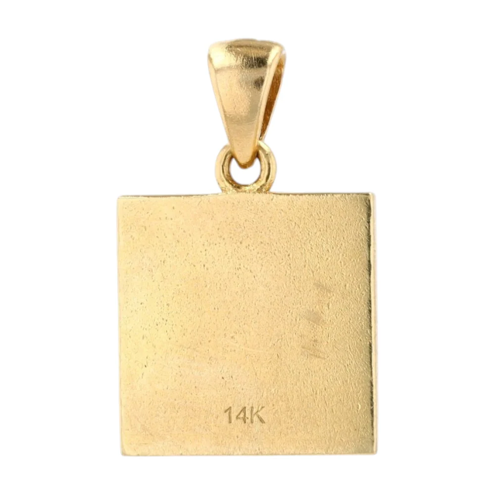 14K Yellow Gold Pendant - Image 2