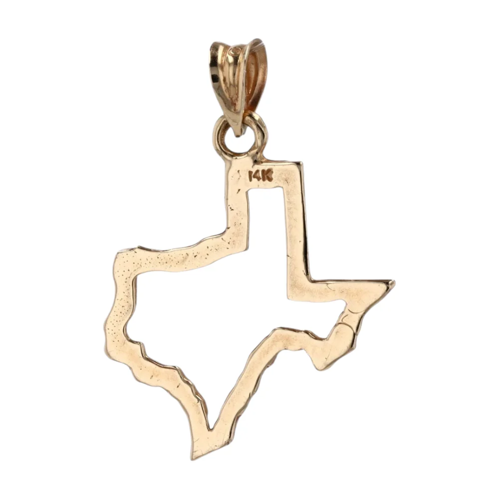 14K Yellow Gold Pendant - Image 2