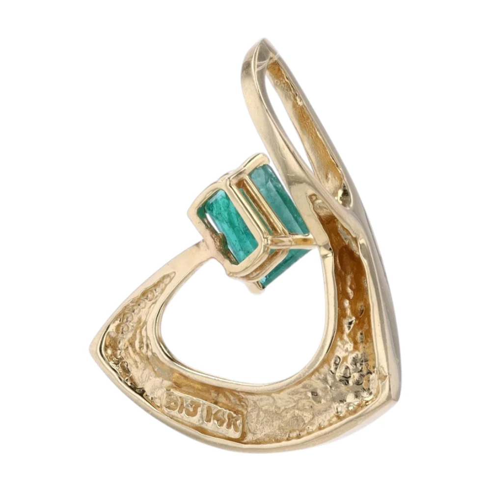14K Yellow Gold Pendant - Image 2