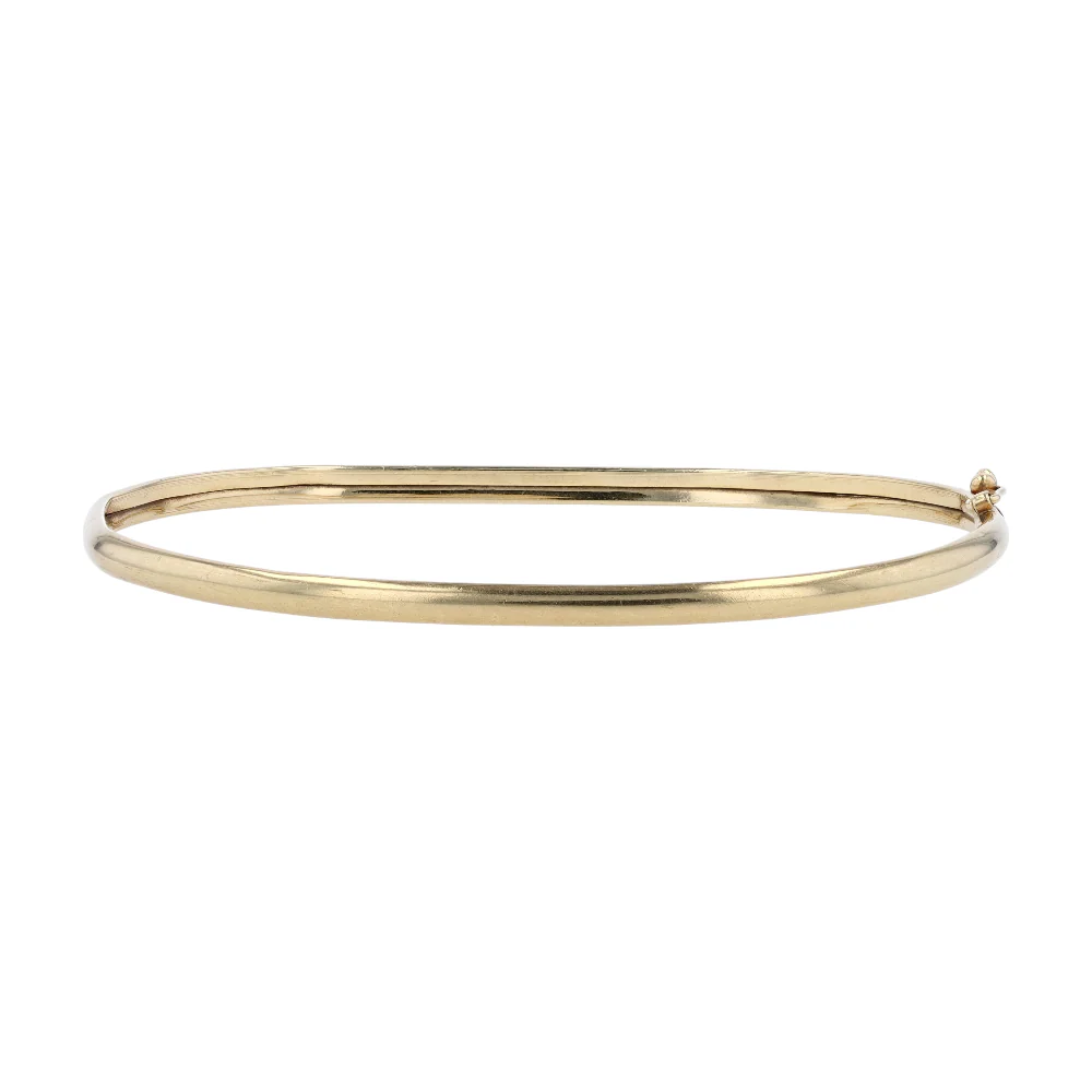 14K Yellow Gold Bangle Bracelet