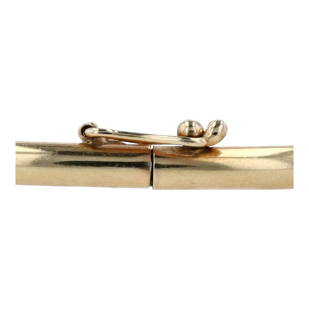 14K Yellow Gold Bangle Bracelet - Image 3