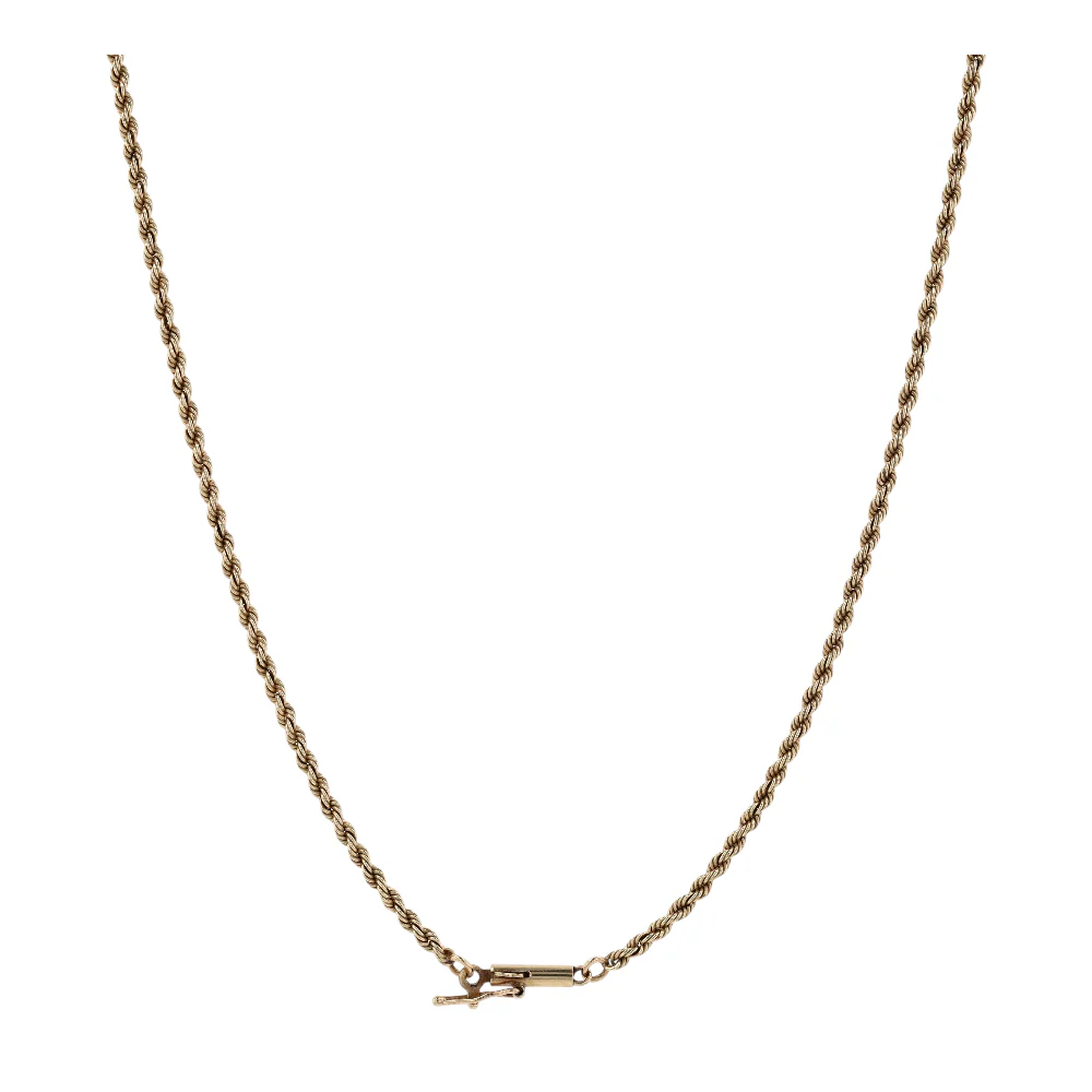 14K Yellow Gold Chain Necklace - Image 2