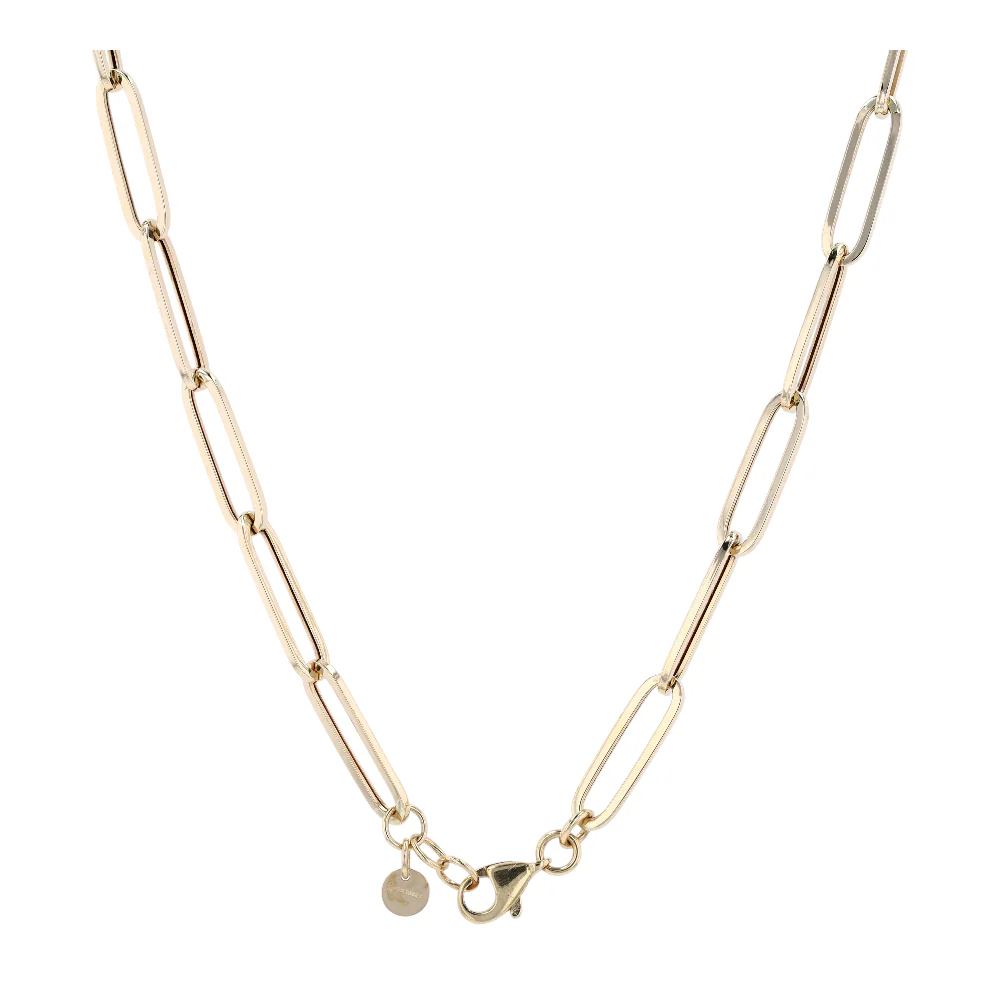 14K Yellow Gold Chain Necklace - Image 2