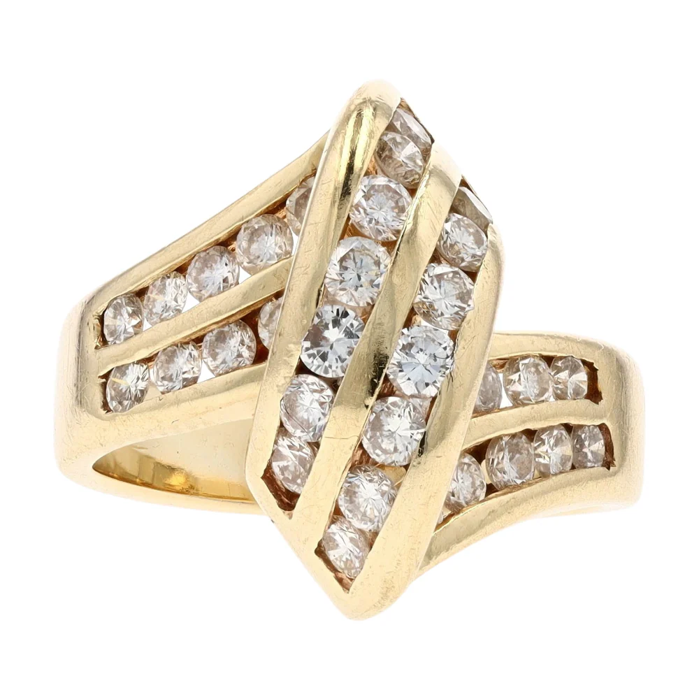 5/8 ctw 14K Yellow Gold Diamond Fashion Ring