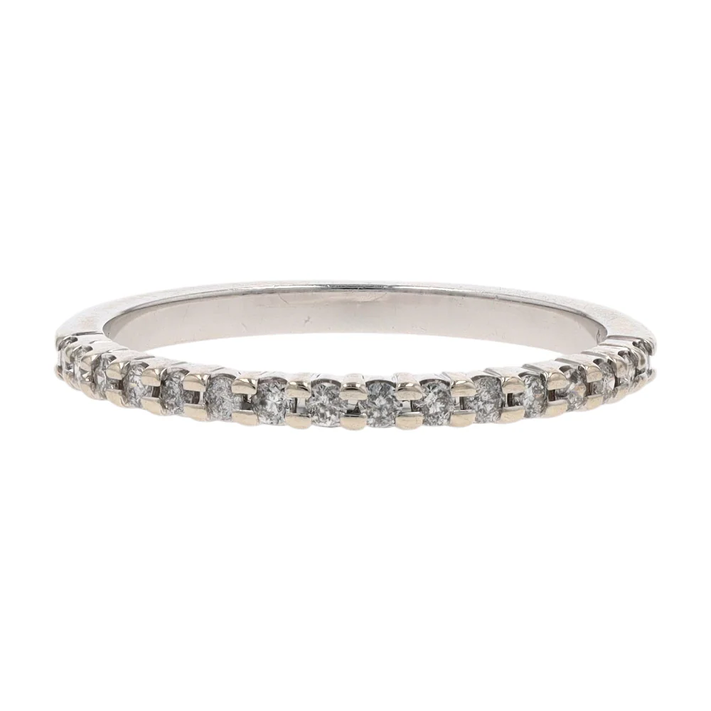 1/10 ctw 14K White Gold Diamond Band Ring