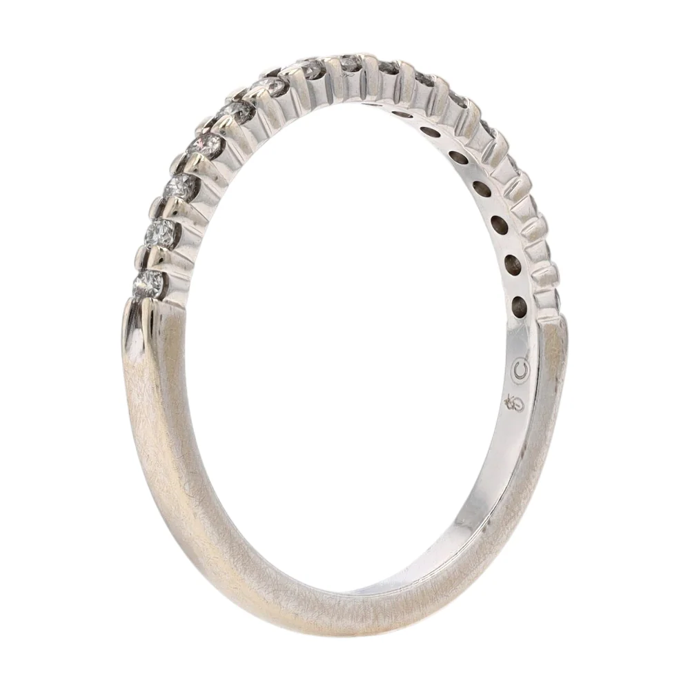 1/10 ctw 14K White Gold Diamond Band Ring - Image 5