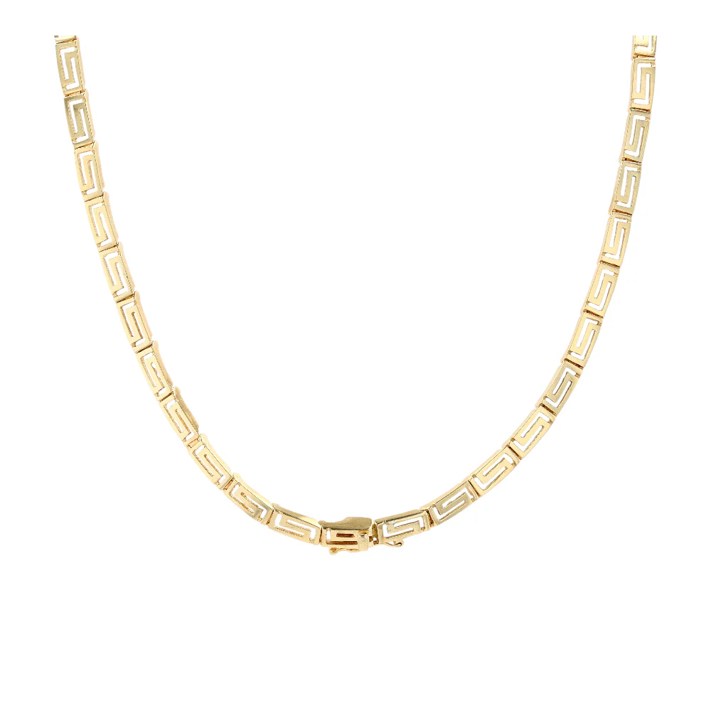 18K Yellow Gold Choker Necklace - Image 2