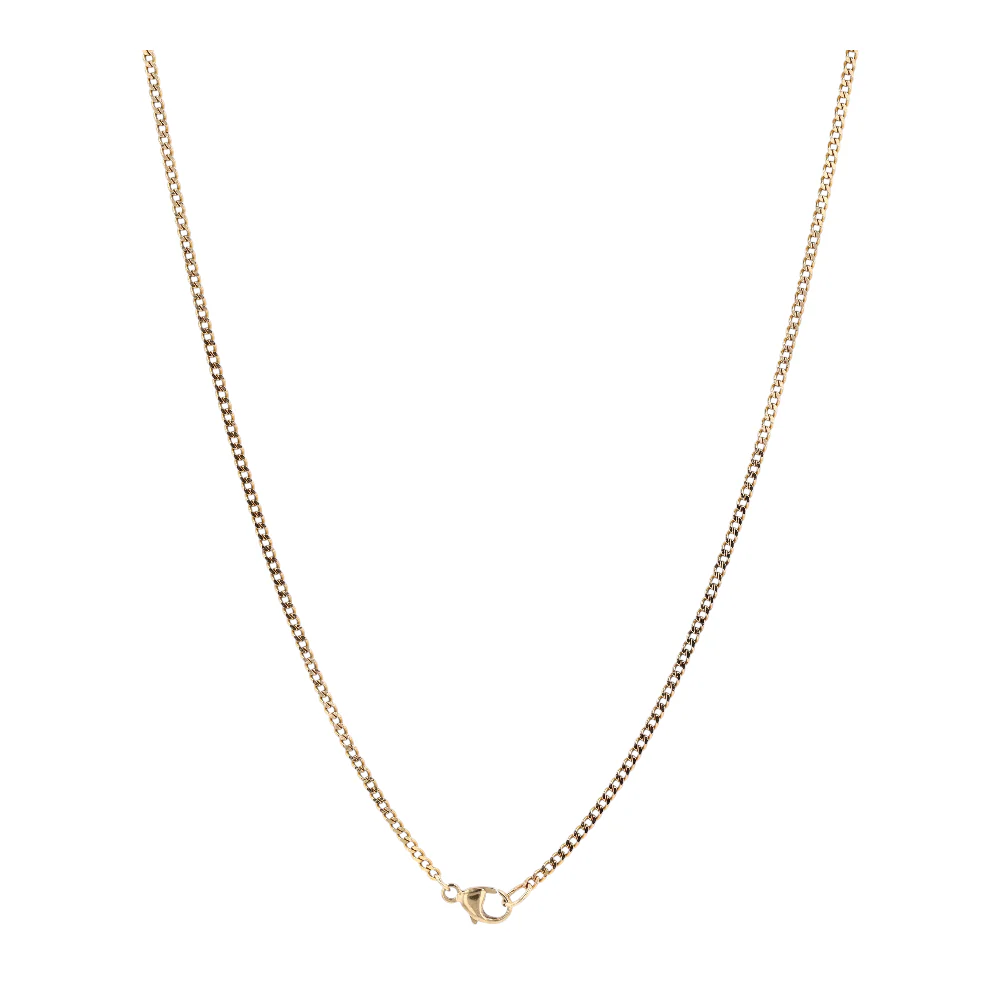 18K Yellow Gold Cultured Pearl Pendant Necklace - Image 2