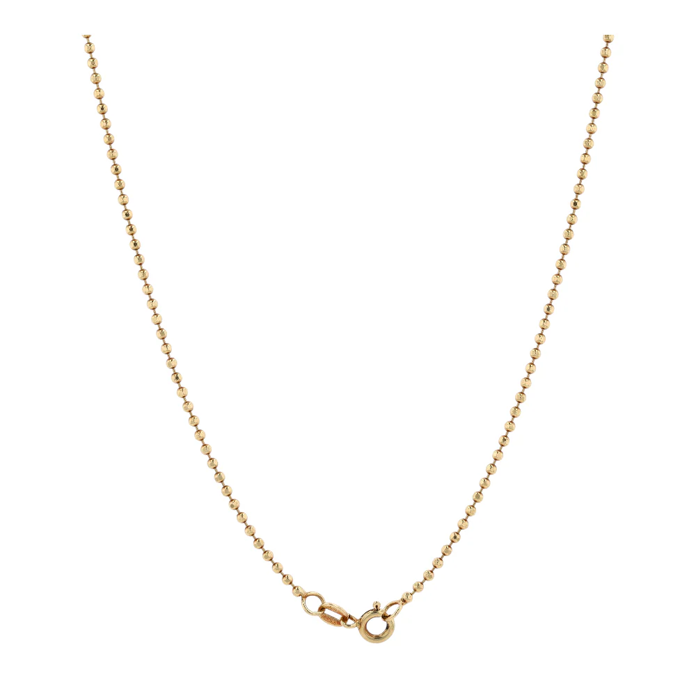 18K Yellow Gold Chain Necklace - Image 2
