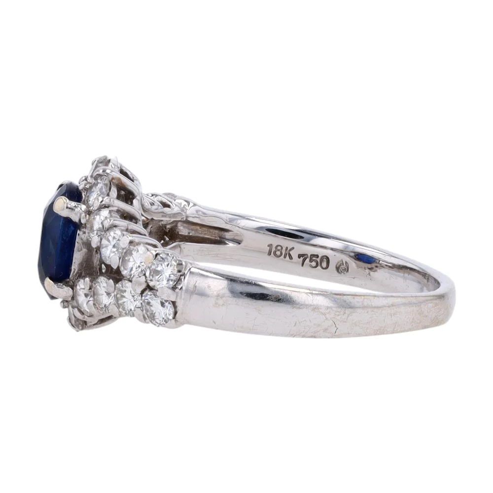 5/8 ctw 18K White Gold Diamond Fashion Ring - Image 2