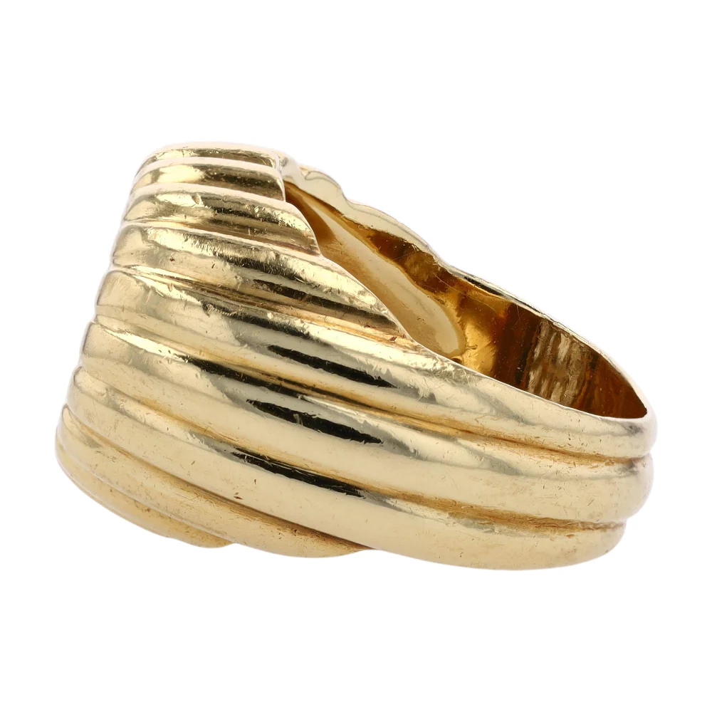 3/8 ctw 18K Yellow Gold Diamond Fashion Ring - Image 2