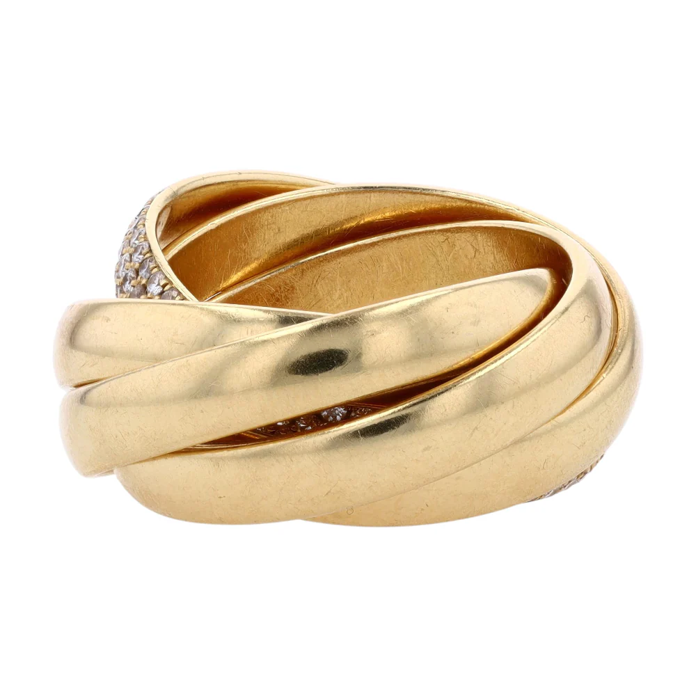 3/4 ctw 18K Yellow Gold Diamond Band Ring - Image 2
