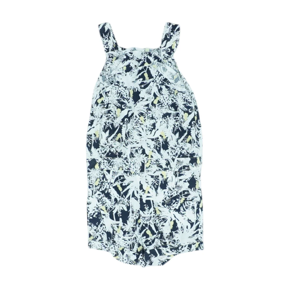Navy Graphic Sleeveless One-Piece
