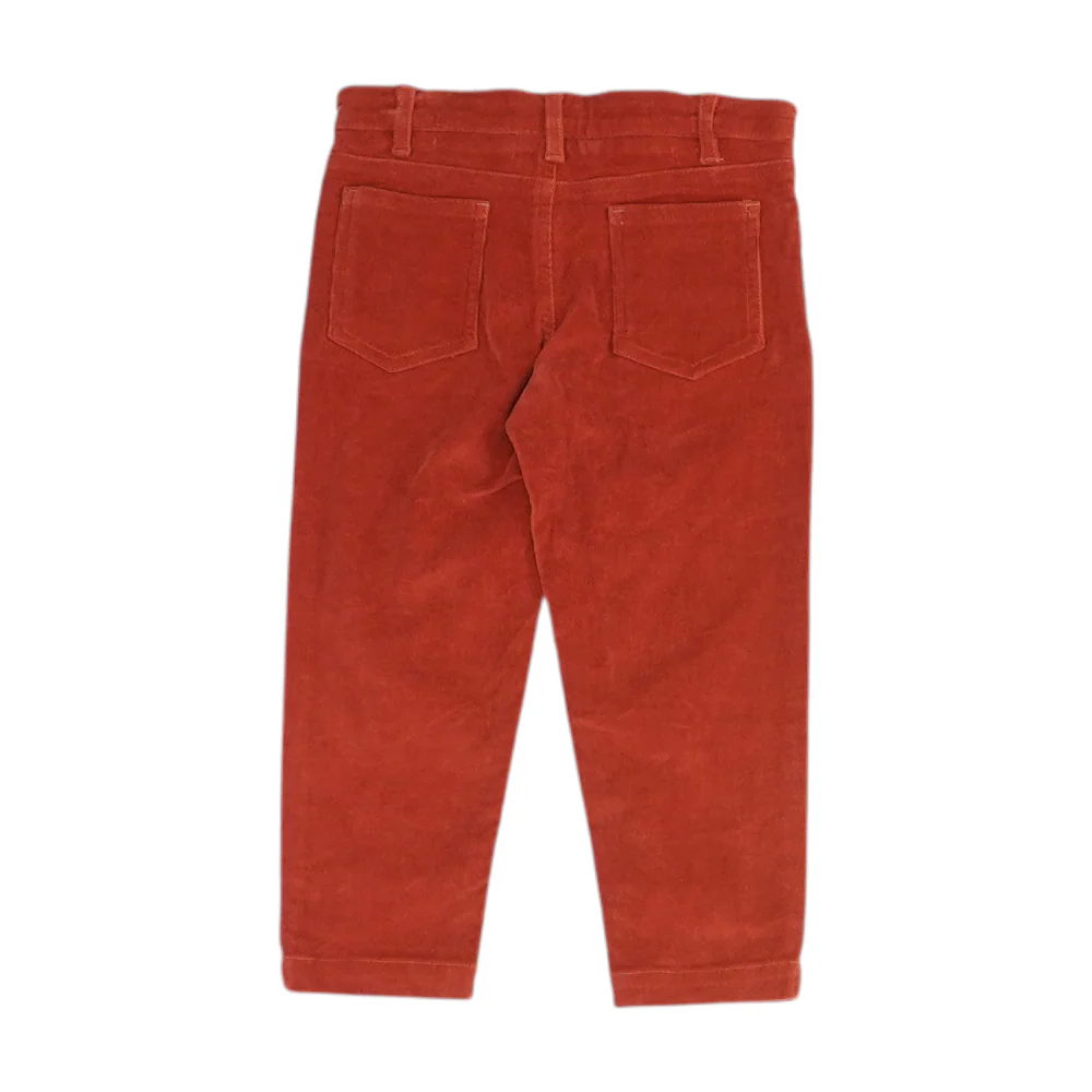 Burgundy 5-Pocket Pants - Image 2