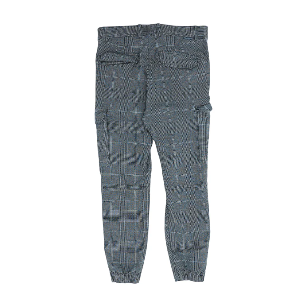 Gray Plaid Classic Pants - Image 2