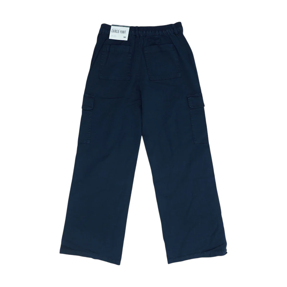 Navy Wide Leg Pants - Image 2