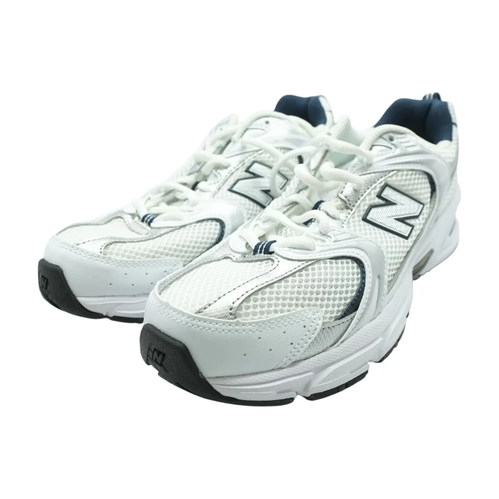 530 White Low Top Athletic Shoes - Image 2