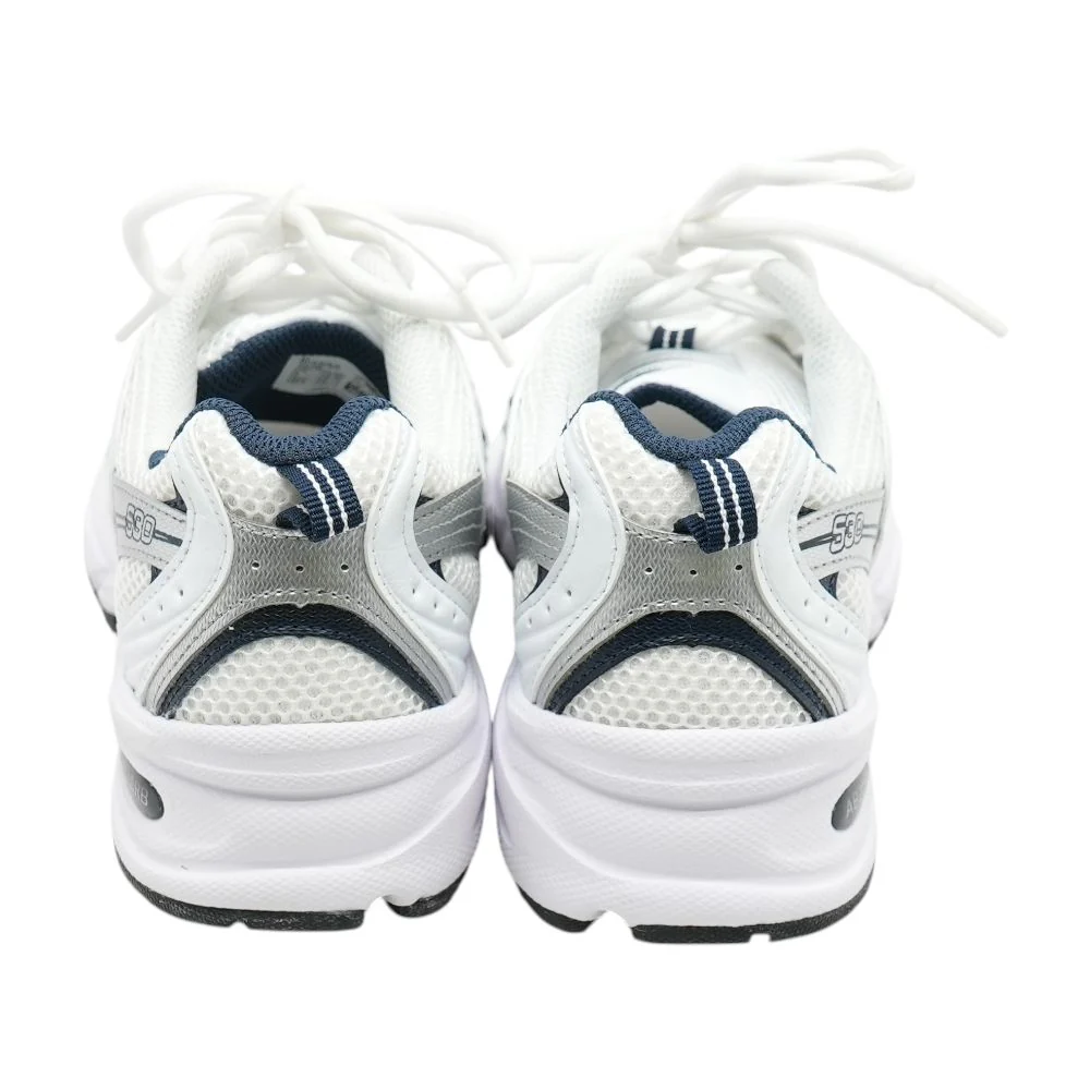 530 White Low Top Athletic Shoes - Image 3