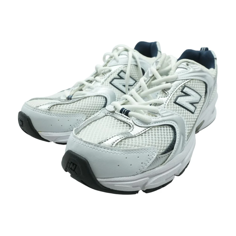 530 White Low Top Athletic Shoes - Image 4