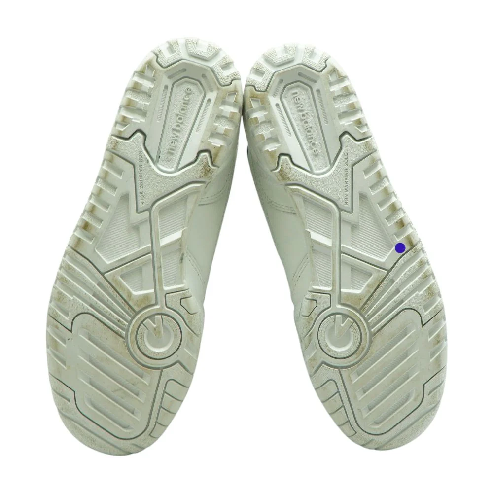 550 White Low Top Athletic Shoes - Image 3
